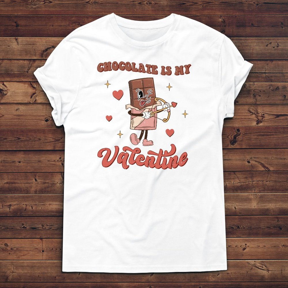 Chocolate is My Valentine T-shirt